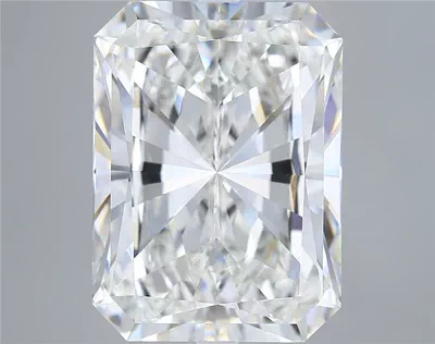 11.04ct F VVS2 Rare Carat Ideal Cut Radiant Lab Grown Diamond