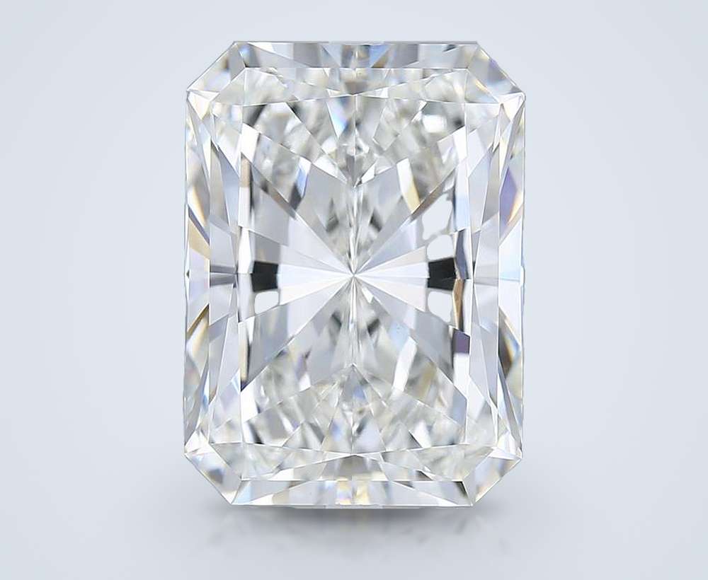 11.04ct F VVS2 Rare Carat Ideal Cut Radiant Lab Grown Diamond