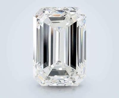 4.54ct F VS1 Rare Carat Ideal Cut Emerald Lab Grown Diamond