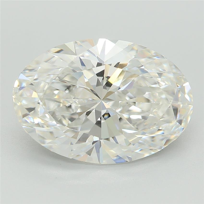 3.05ct F VVS2 Rare Carat Ideal Cut Oval Lab Grown Diamond