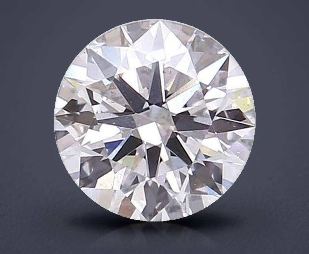 1.60ct E SI1 Rare Carat Ideal Cut Round Lab Grown Diamond