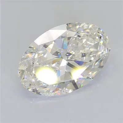 10.00ct H VS1 Very Good Cut Oval Lab Grown Diamond