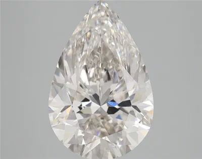 3.01ct H VS1 Rare Carat Ideal Cut Pear Lab Grown Diamond