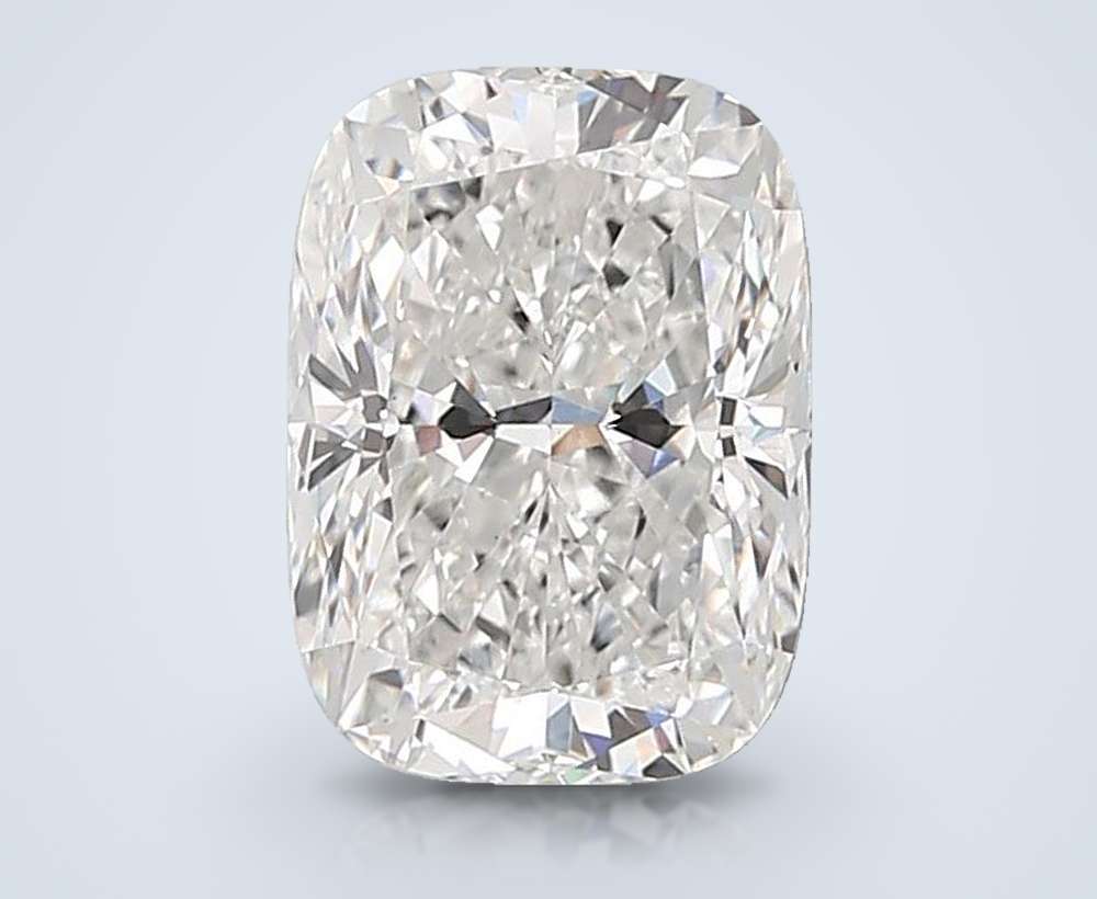 3.09ct E VS1 Rare Carat Ideal Cut Cushion Lab Grown Diamond