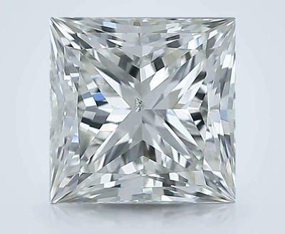 1.50ct K SI1 Rare Carat Ideal Cut Princess Diamond