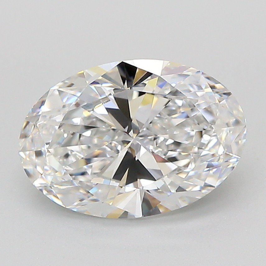2.04ct D VS1 Rare Carat Ideal Cut Oval Lab Grown Diamond