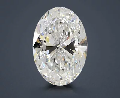 2.04ct D VS1 Rare Carat Ideal Cut Oval Lab Grown Diamond
