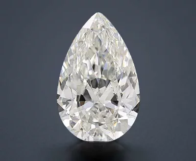 5.05ct H VS1 Rare Carat Ideal Cut Pear Diamond