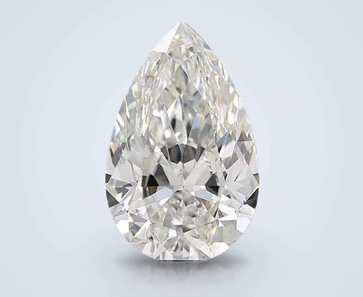5.05ct H VS1 Rare Carat Ideal Cut Pear Diamond