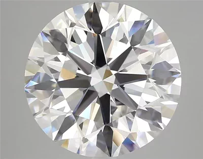 6.03ct E VVS1 Rare Carat Ideal Cut Round Diamond