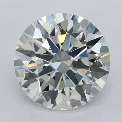 5.04ct E VVS2 Rare Carat Ideal Cut Round Lab Grown Diamond