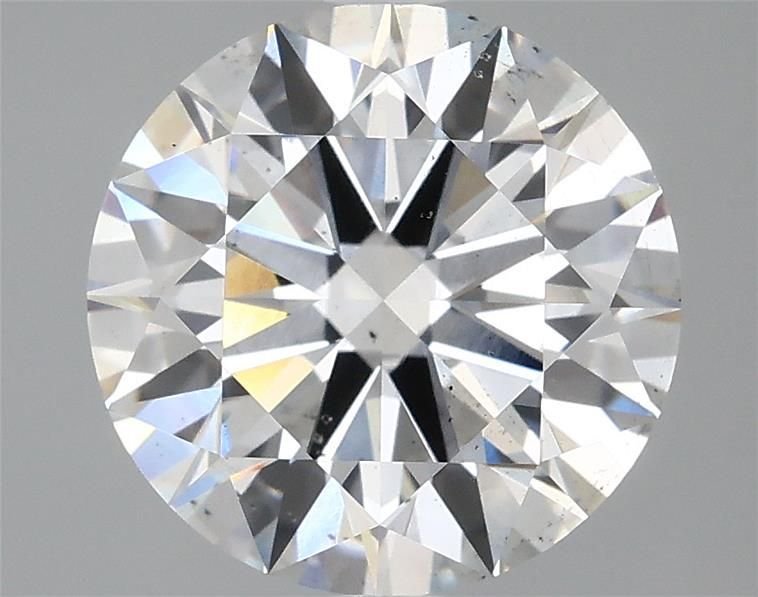3.72ct F SI1 Rare Carat Ideal Cut Round Lab Grown Diamond