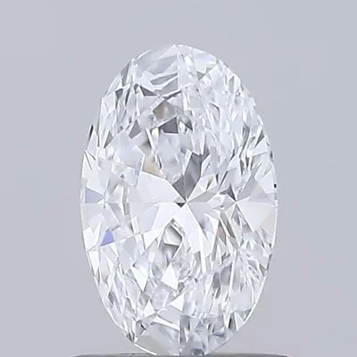 0.71ct E VVS1 Rare Carat Ideal Cut Oval Lab Grown Diamond