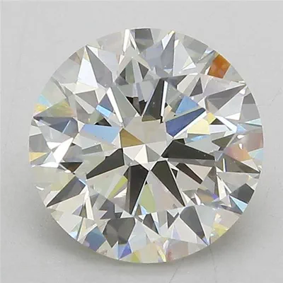 3.05ct J VS1 Rare Carat Ideal Cut Round Lab Grown Diamond