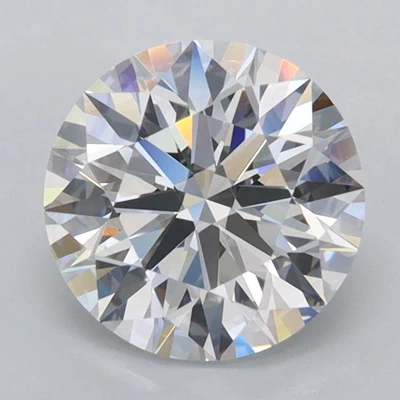 1.99ct D FL Rare Carat Ideal Cut Round Lab Grown Diamond