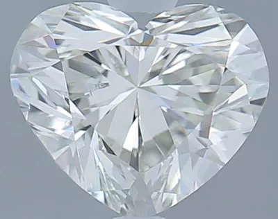 1.00ct K SI1 Rare Carat Ideal Cut Heart Diamond