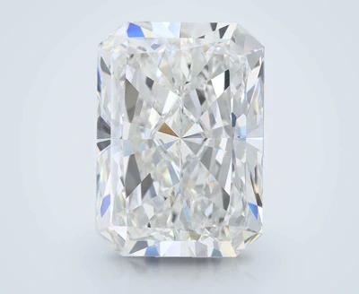 10.09ct F VVS2 Rare Carat Ideal Cut Radiant Lab Grown Diamond