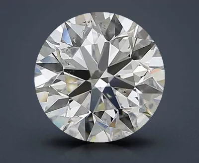 4.01ct K SI1 Excellent Cut Round Diamond