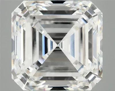 8.21ct E VVS2 Excellent Cut Asscher Lab Grown Diamond