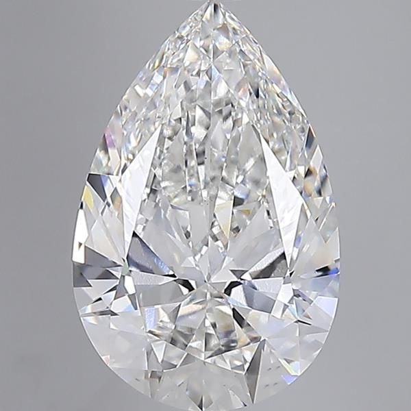 15.05ct E VS1 Rare Carat Ideal Cut Pear Lab Grown Diamond