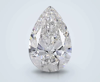 15.05ct E VS1 Rare Carat Ideal Cut Pear Lab Grown Diamond