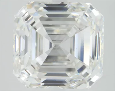 9.30ct G VVS2 Rare Carat Ideal Cut Asscher Lab Grown Diamond