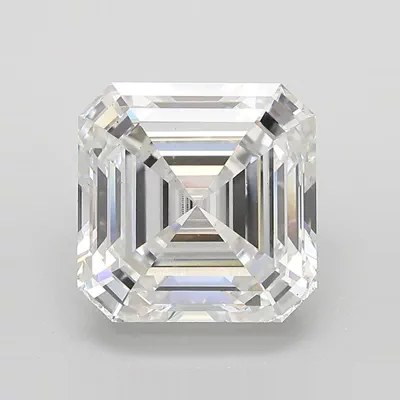 5.05ct E VS1 Rare Carat Ideal Cut Asscher Lab Grown Diamond