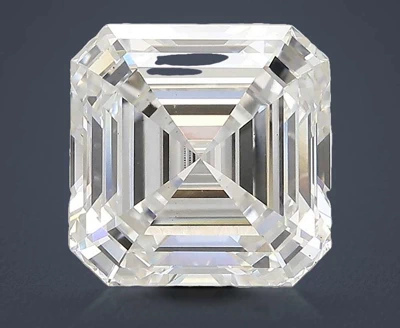 5.05ct E VS1 Rare Carat Ideal Cut Asscher Lab Grown Diamond