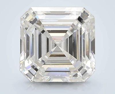 5.05ct E VS1 Rare Carat Ideal Cut Asscher Lab Grown Diamond