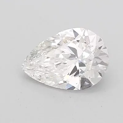 5.54ct F VVS2 Rare Carat Ideal Cut Pear Lab Grown Diamond