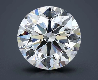 2.50ct H VS2 Rare Carat Ideal Cut Round Diamond