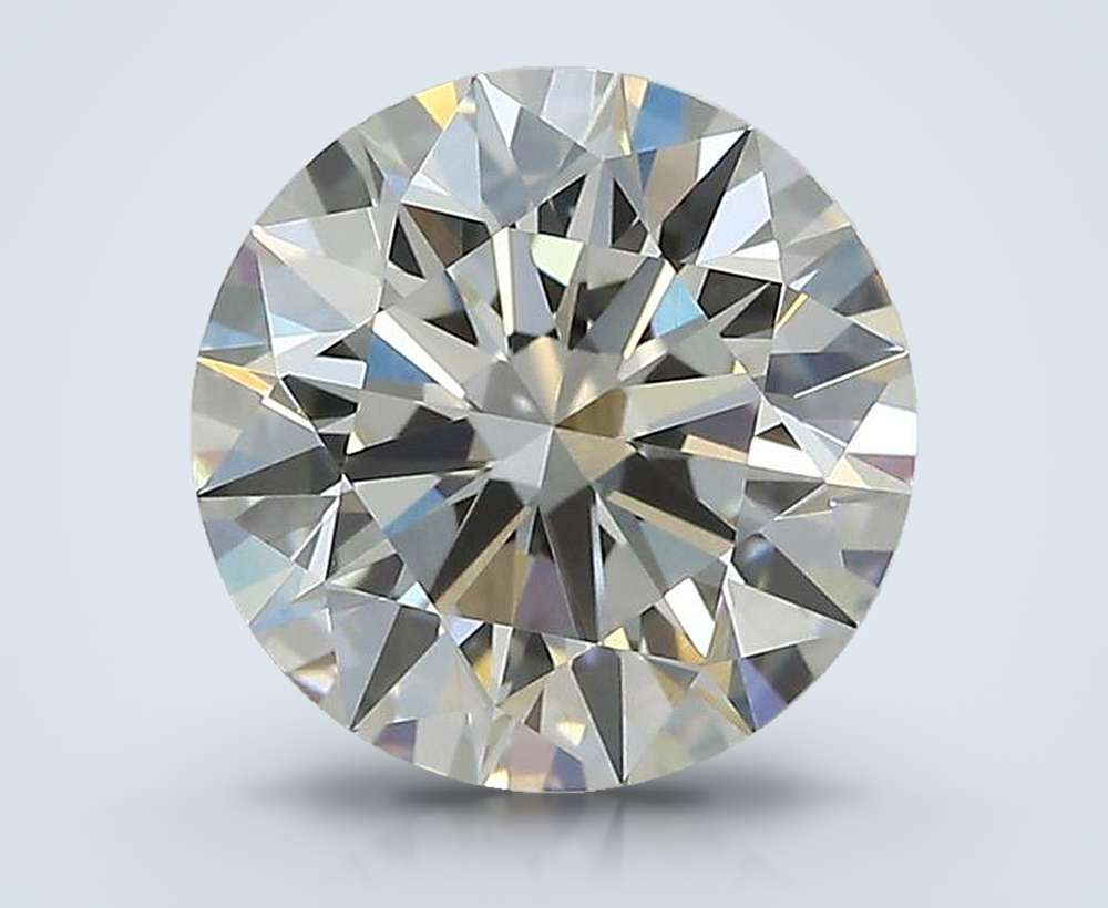 2.08ct F VVS1 Rare Carat Ideal Cut Round Lab Grown Diamond