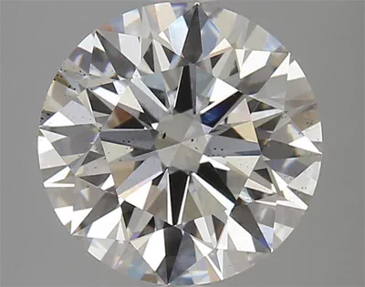 3.65ct F SI1 Rare Carat Ideal Cut Round Lab Grown Diamond