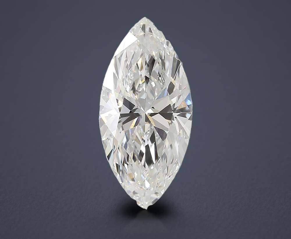 3.59ct E VVS2 Rare Carat Ideal Cut Marquise Lab Grown Diamond