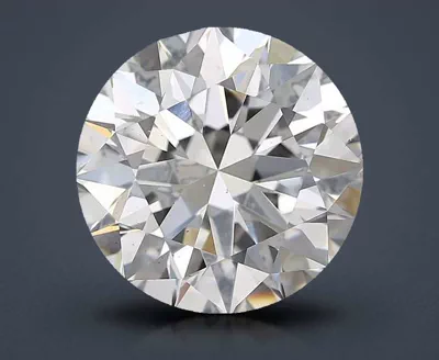 3.27ct E VS2 Rare Carat Ideal Cut Round Diamond
