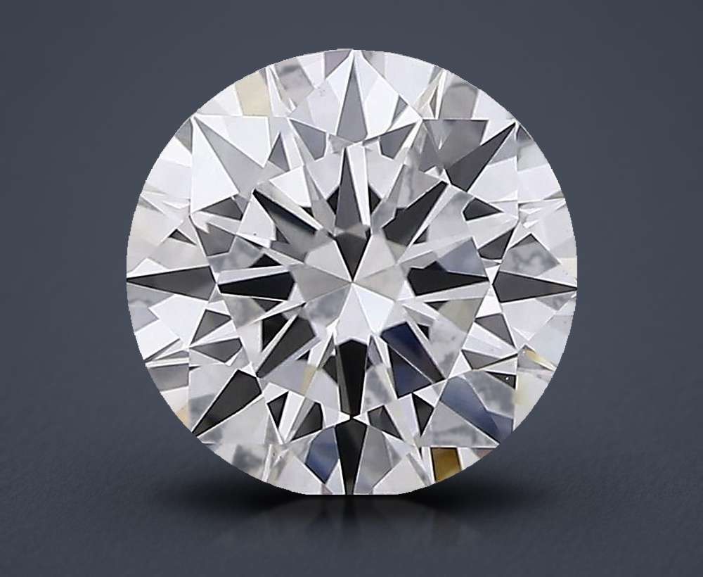 2.35ct H VS1 Rare Carat Ideal Cut Round Lab Grown Diamond