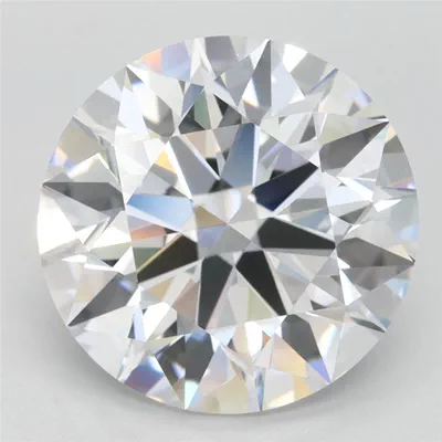 5.14ct D FL Ideal Cut Round Lab Grown Diamond