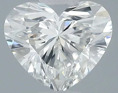 0.53ct H SI1 Rare Carat Ideal Cut Heart Diamond