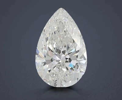3.25ct F VS1 Rare Carat Ideal Cut Pear Lab Grown Diamond