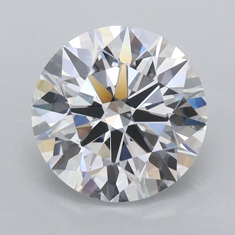 1.86ct D FL Rare Carat Ideal Cut Round Lab Grown Diamond