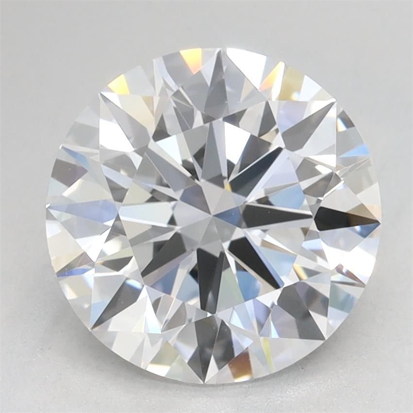 2.38ct D VVS1 Rare Carat Ideal Cut Round Lab Grown Diamond