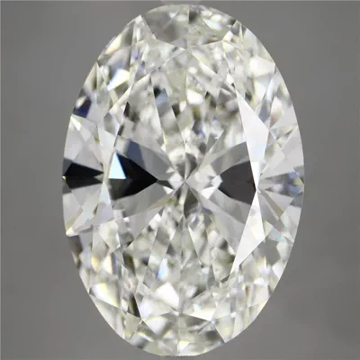 11.01ct G VVS2 Rare Carat Ideal Cut Oval Lab Grown Diamond