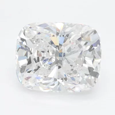 2.04ct D VVS1 Rare Carat Ideal Cut Cushion Lab Grown Diamond