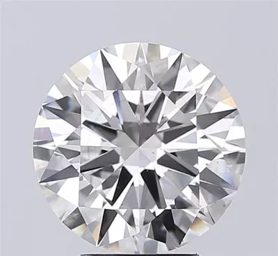 3.32ct E SI1 Very Good Cut Round Lab Grown Diamond