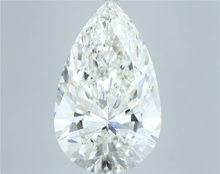 10.01ct I VS1 Rare Carat Ideal Cut Pear Diamond