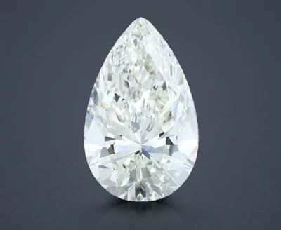 10.01ct I VS1 Rare Carat Ideal Cut Pear Diamond