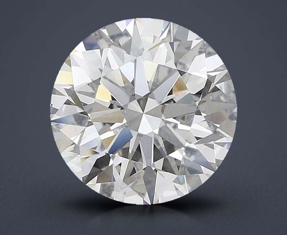 5.19ct H VS1 Rare Carat Ideal Cut Round Lab Grown Diamond