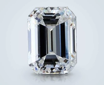 2.03ct G SI1 Very Good Cut Emerald Diamond