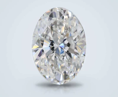 2.57ct D VS1 Rare Carat Ideal Cut Oval Lab Grown Diamond