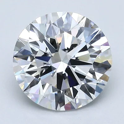 3.01ct F VS1 Rare Carat Ideal Cut Round Diamond